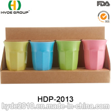 400мл Multi-Цвет Биоразлагаемых бамбуковые волокна чашки (ДПН-2013)